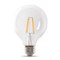 Feit Electric Feit Enhance G25 E26 (Medium) Filament LED Bulb Daylight 40 Watt Equivalence 1 pk BPG2540950CAFLR - alternate 4